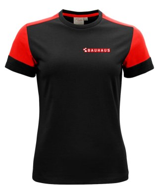 Short sleeve bicolour woman tee