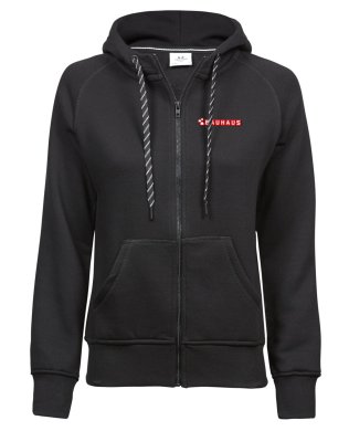 Fashion full zip hood, woman