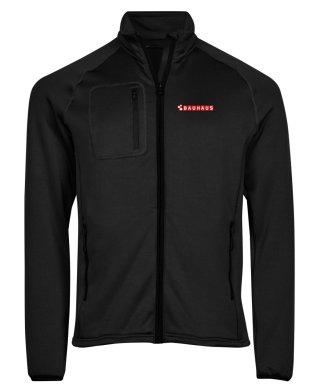 Stretch fleece jacket, man